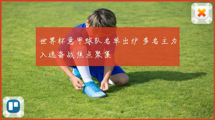 世界杯意甲球队名单出炉 多名主力入选备战焦点聚集