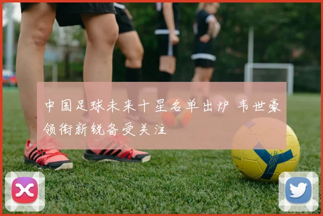 中国足球未来十星名单出炉 韦世豪领衔新锐备受关注